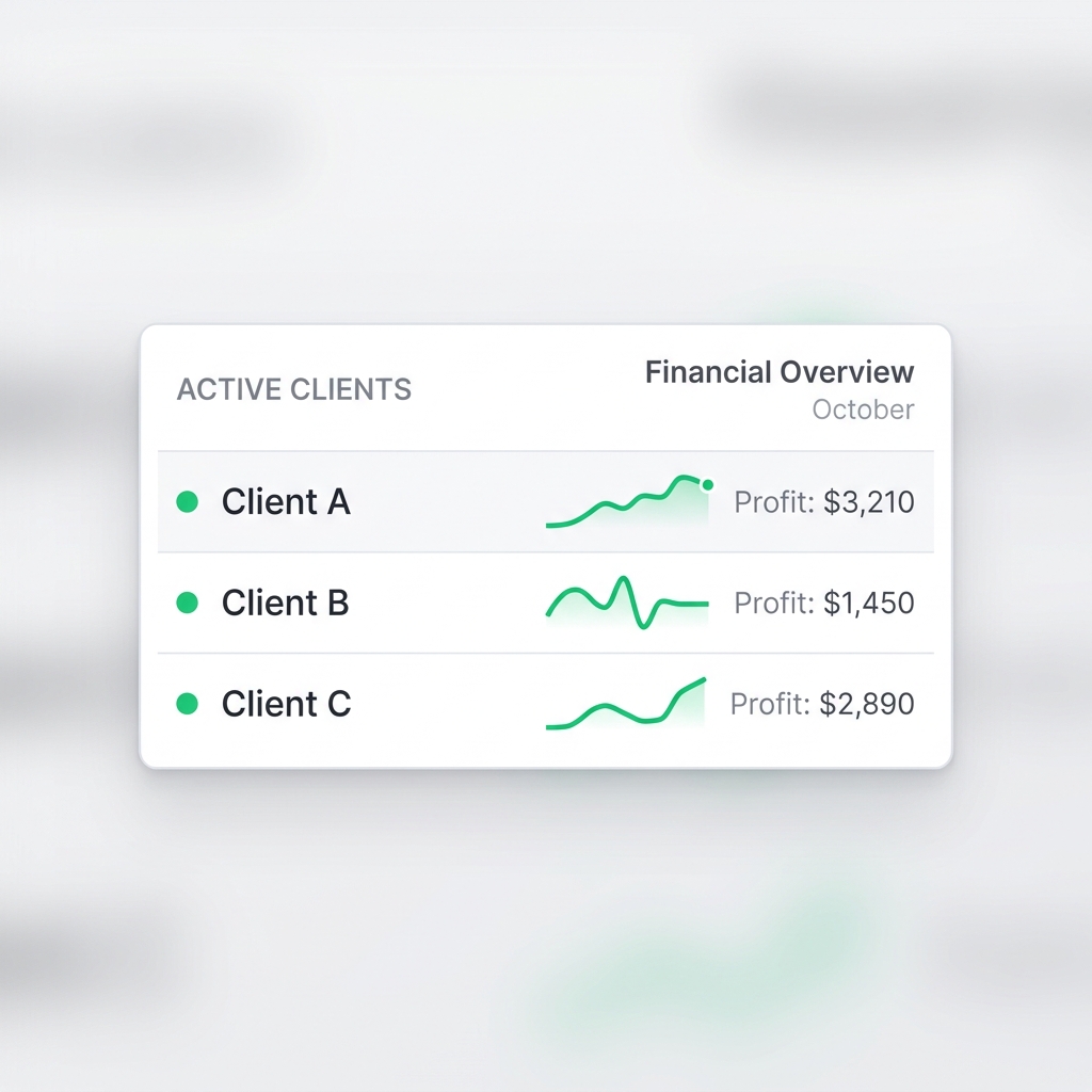 Client Overview UI